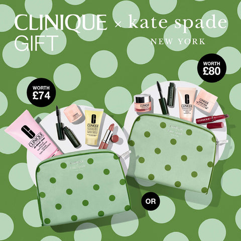 Choose your free Clinique x Kate Spade New York gift