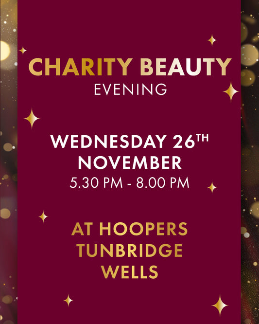 Ticket to attend Charity Beauty Evening at Tunbridge Wells